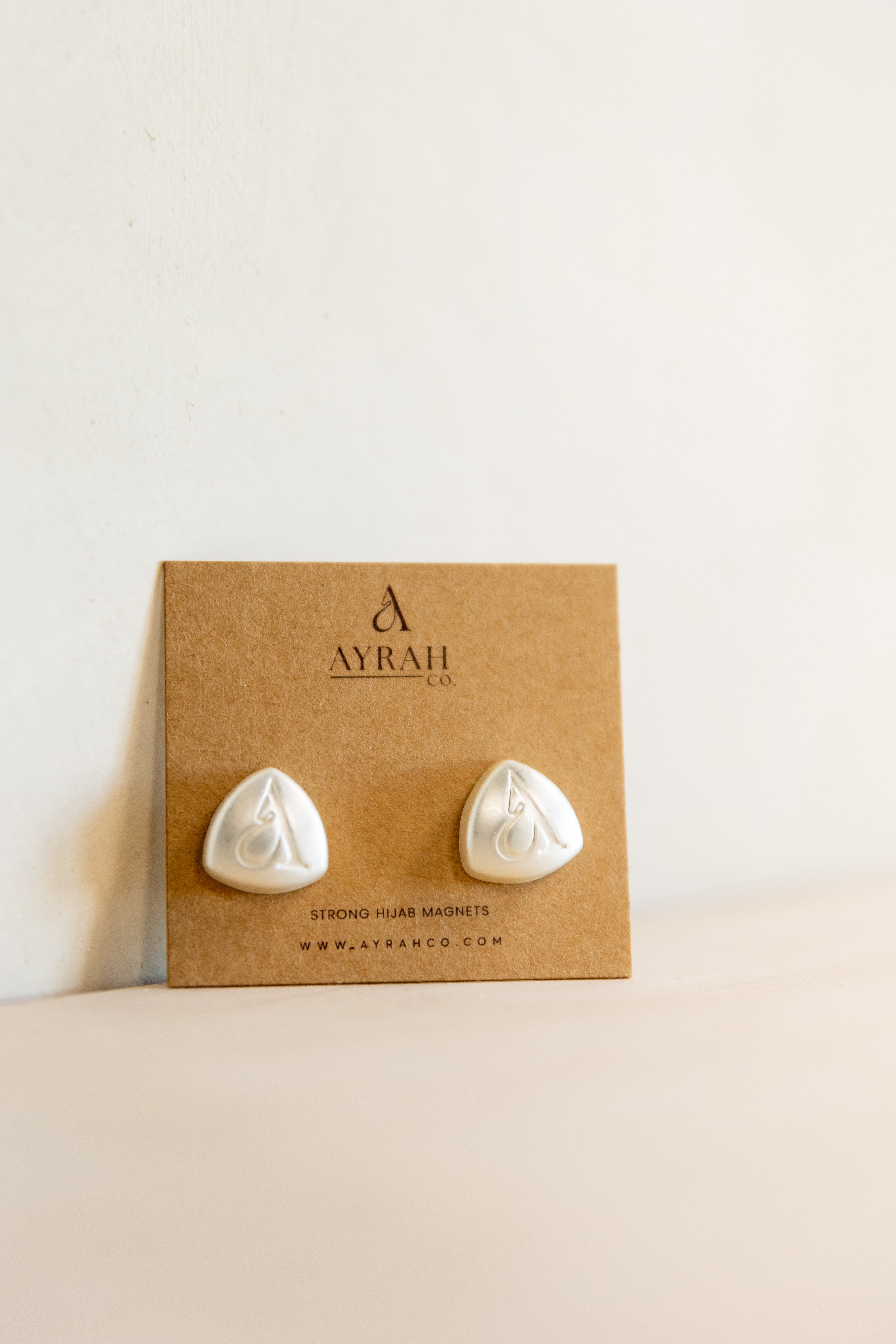 Pearl White Hijab Magnets