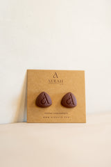 Matte Burgundy Hijab Magnets